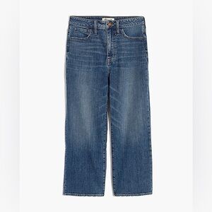 Madewell Slim Wide-Leg Crop Jeans